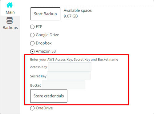 amazon_s3_store_credentials