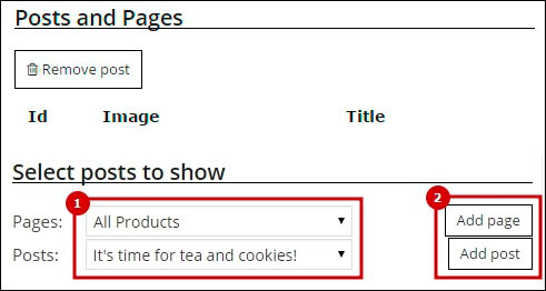 Add posts to WordPress Post Feed Slider Add posts to WordPress Post Feed Slider