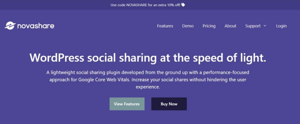 Novashare Plugin