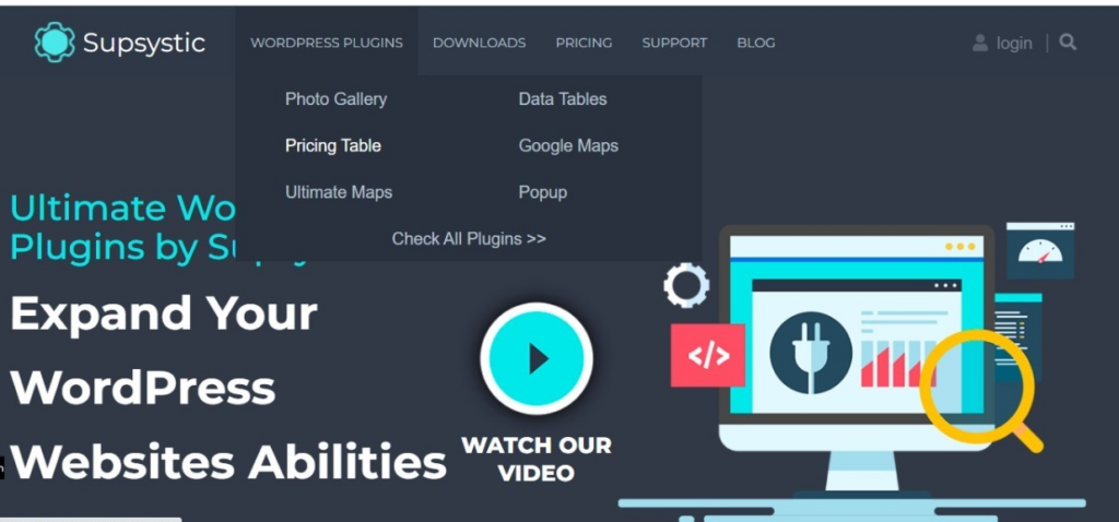 Supsystic WordPress Plugins