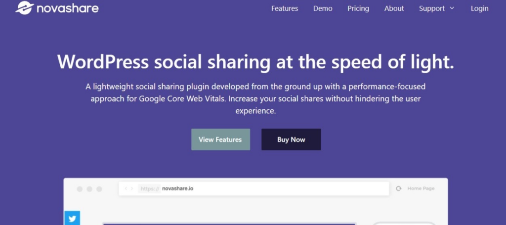 Novashare Plugin