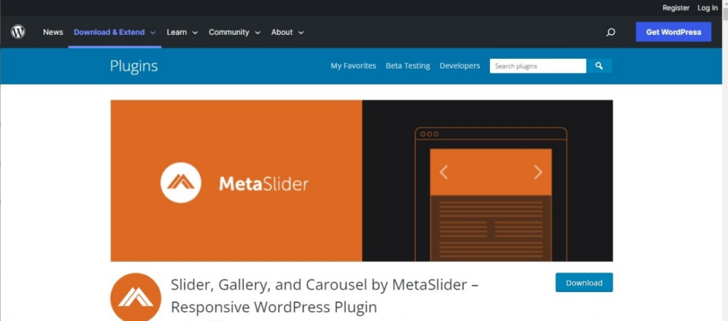 MetaSlider