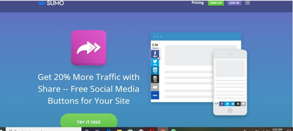 Sumo Share Plugin