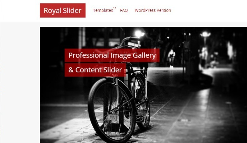 RoyalSlider Plugin