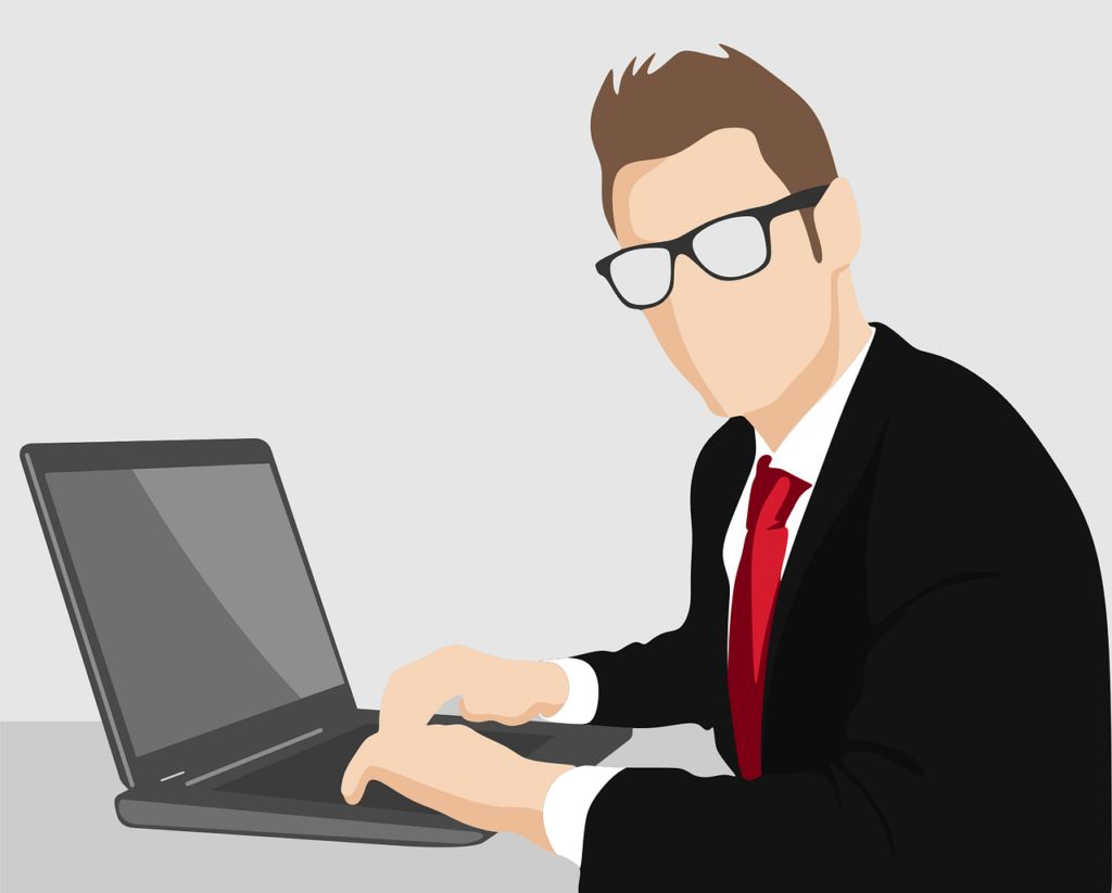 Free Man Business vector and picture