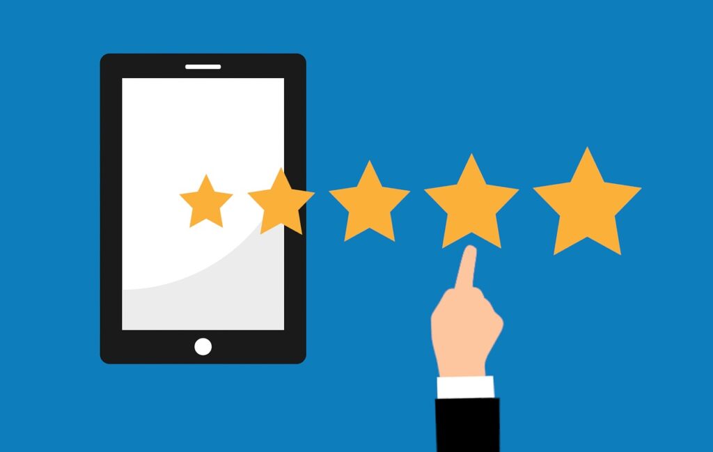Free Rating Star illustration and picture