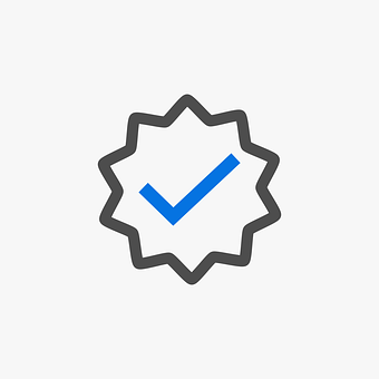Verified, Star, Valid, Featured, Badge