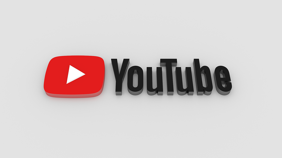 Youtube, Social Media, Logo, 3D, Cutout, Application